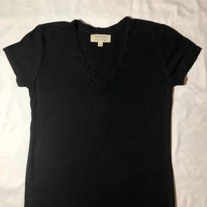 Cloth & Stone Black Tee Shirt Dress